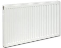 Energy efficient central heating radiator installation
